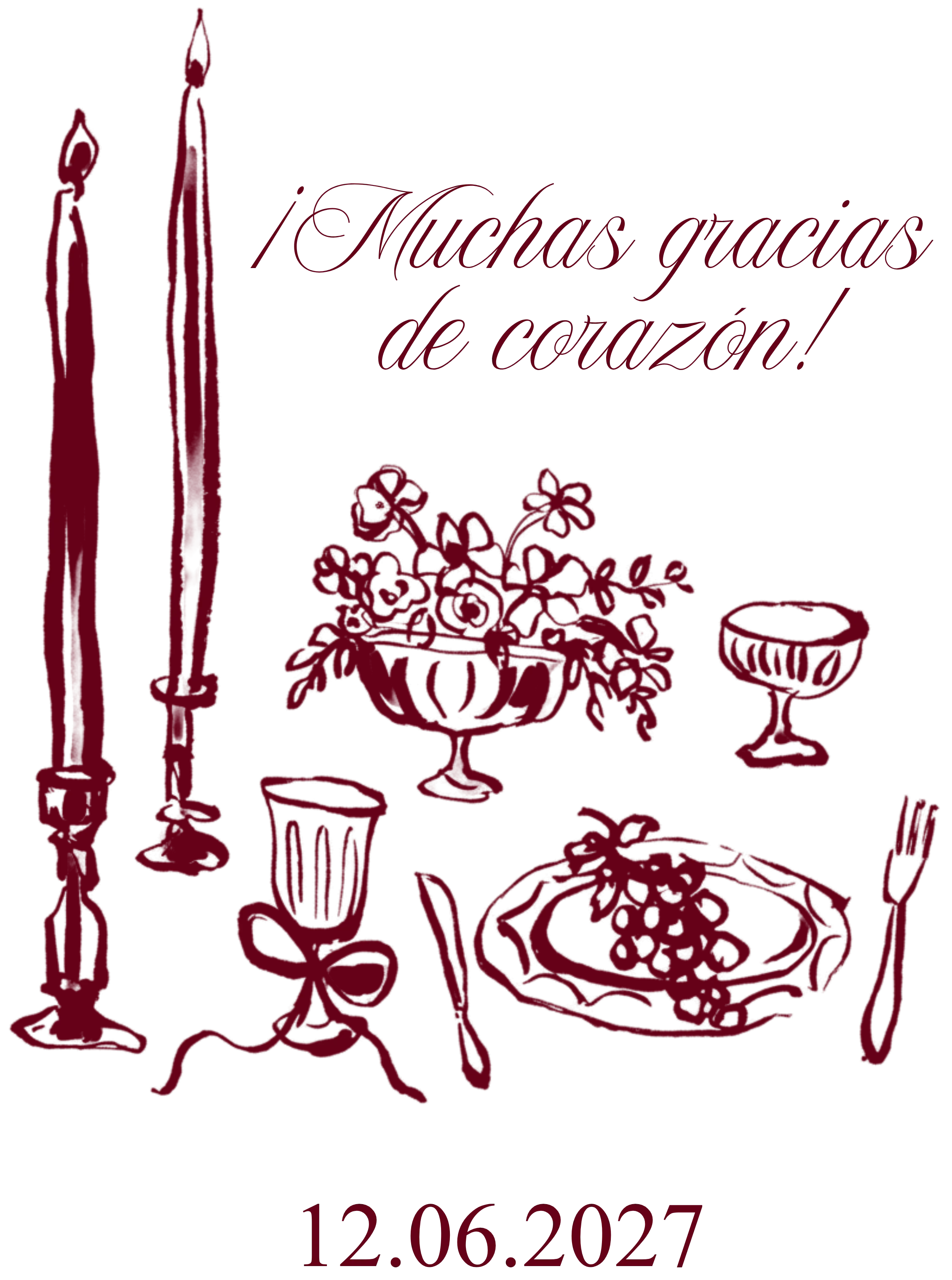 ¡Muchas gracias de corazón!